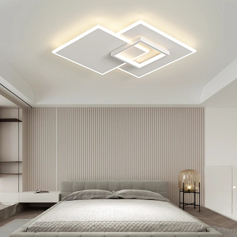 lustre moderne led pour éclairage intérieur et décoration