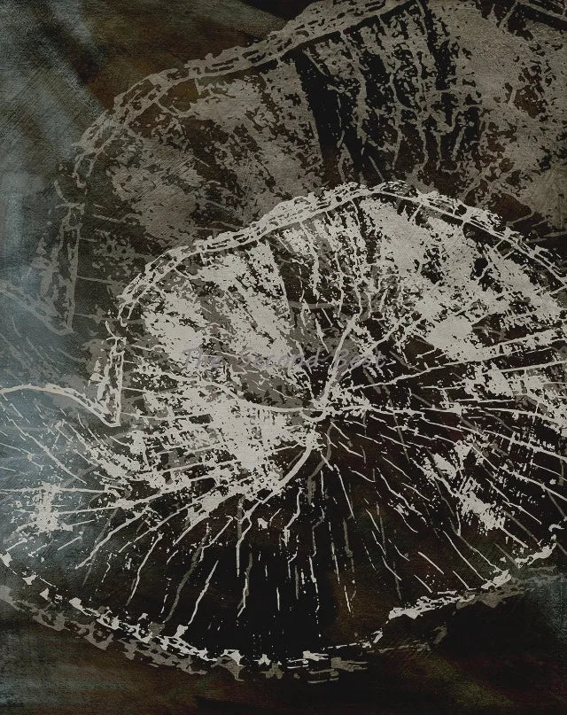 affiches abstraites sur les anneaux des arbres décorations murales