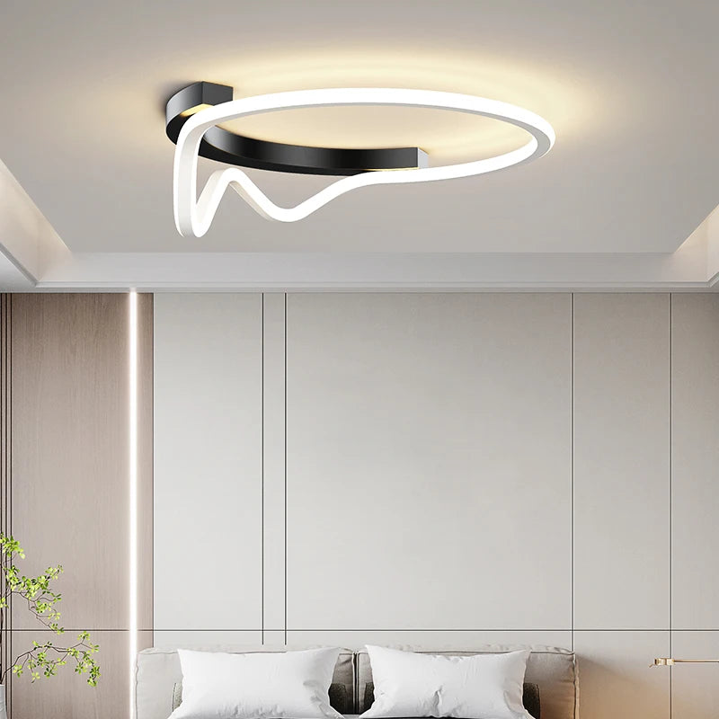plafond moderne à LEDs lumière pour salon chambre salle à manger étude cuisine plafond éclairage décoration de la maison lampes Lustre