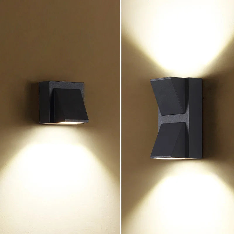 applique murale led moderne étanche pour intérieur extérieur