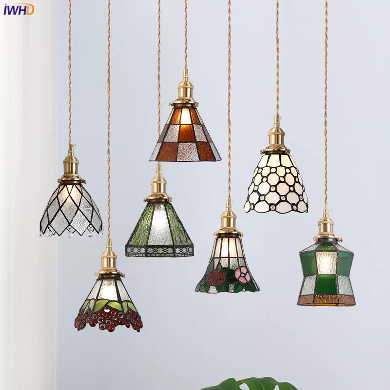 Suspension Nordique Verre LED