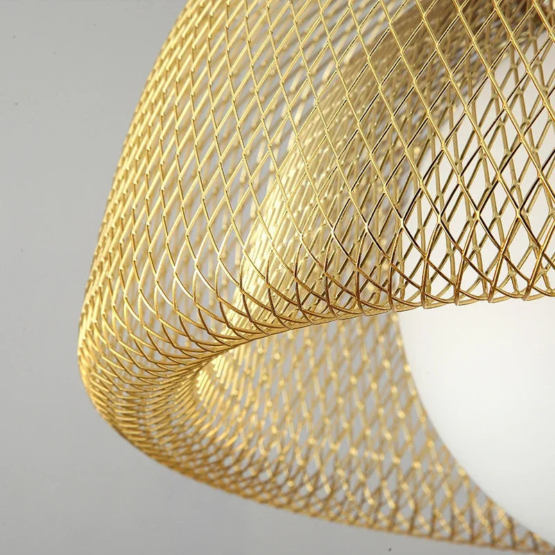 suspension modernes en double fer design nordique