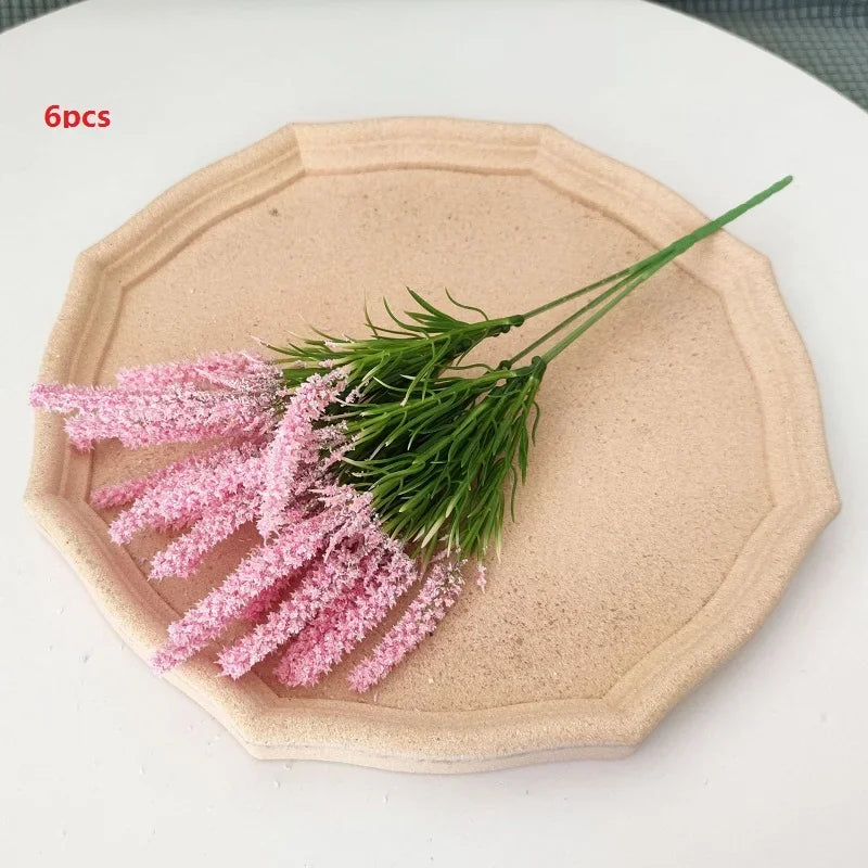 fleurs artificielles en mousse décoration florale pour intérieur et extérieur