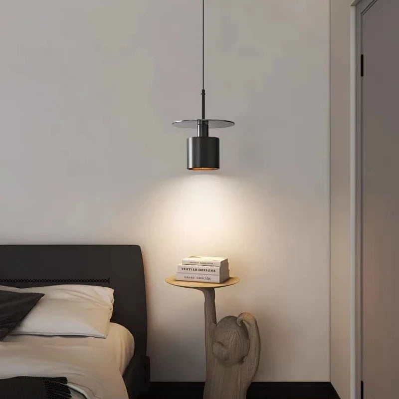 suspension LED en laiton avec cordon réglable pour magasin