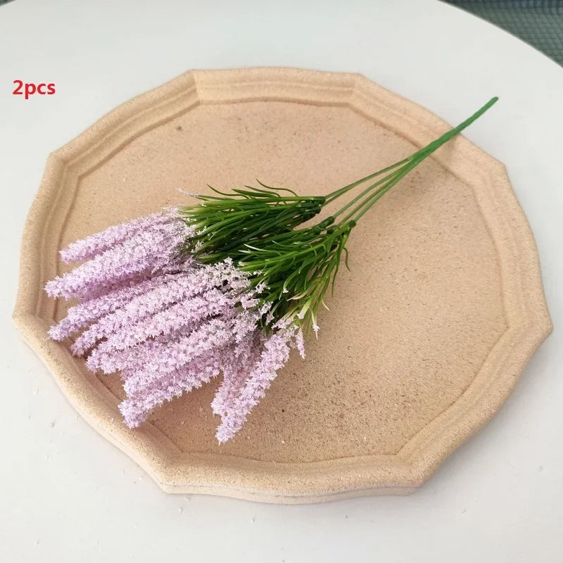 fleurs artificielles en mousse décoration florale pour intérieur et extérieur