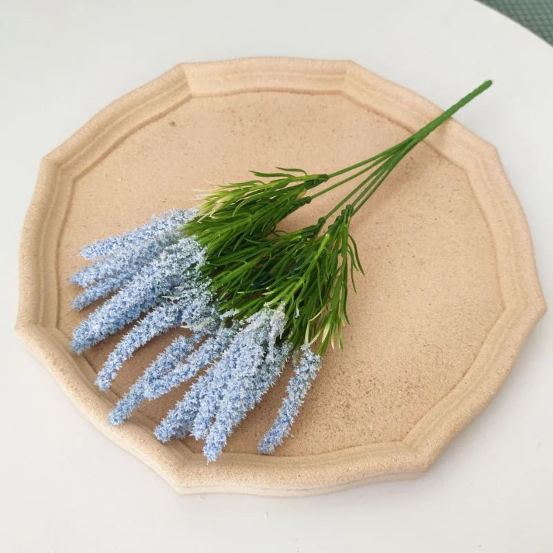 fleurs artificielles en mousse décoration florale pour intérieur et extérieur