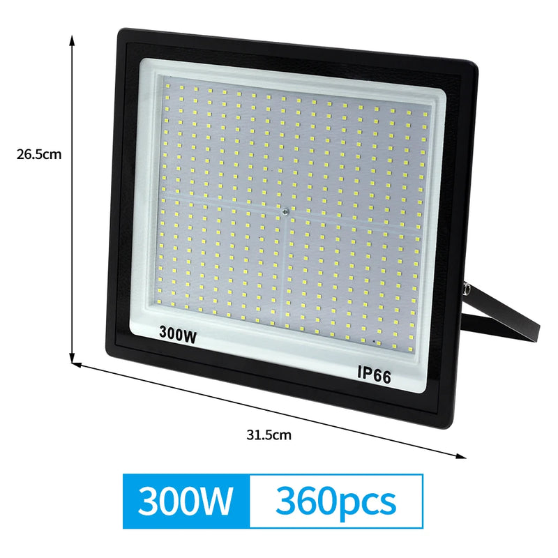 projecteur led haute luminosité pour éclairage extérieur jardin et rue