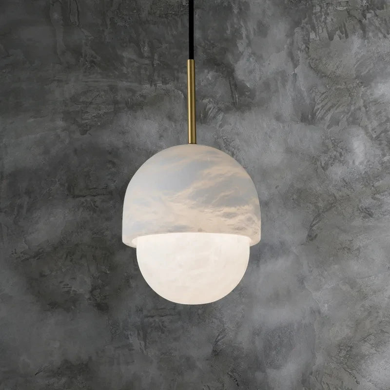 Suspension moderne en marbre