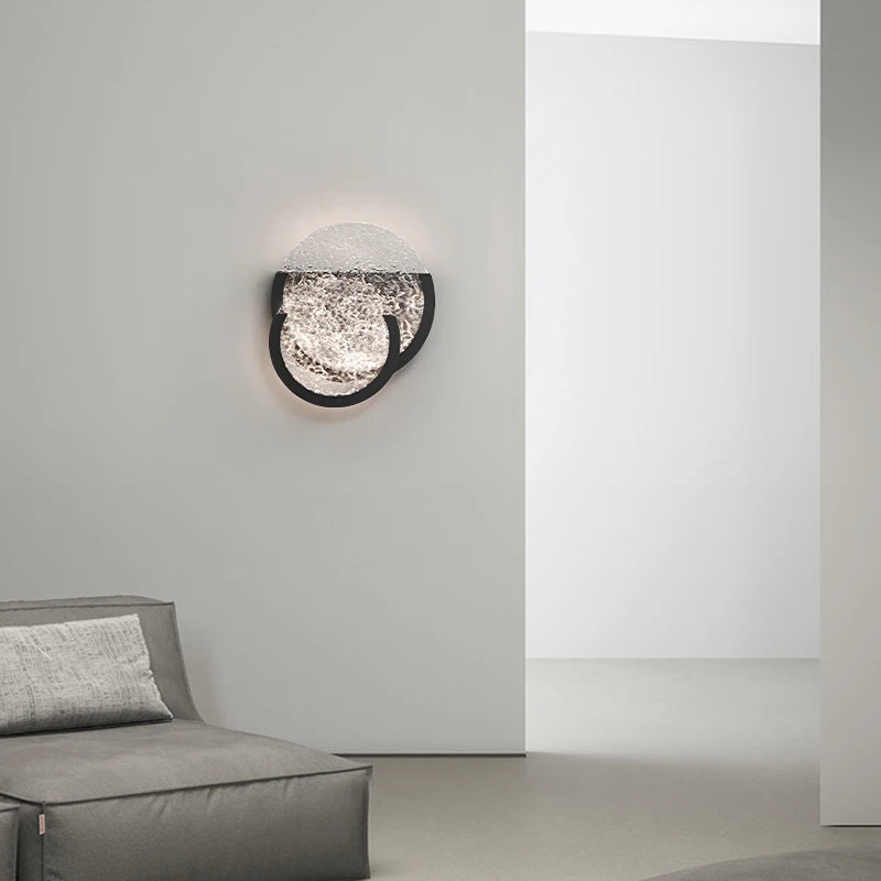 applique murale en acrylique lampe d ambiance design moderne pour intérieur