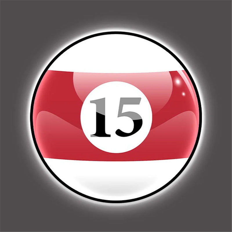 applique murale créative pour salle de billard et décoration intérieure