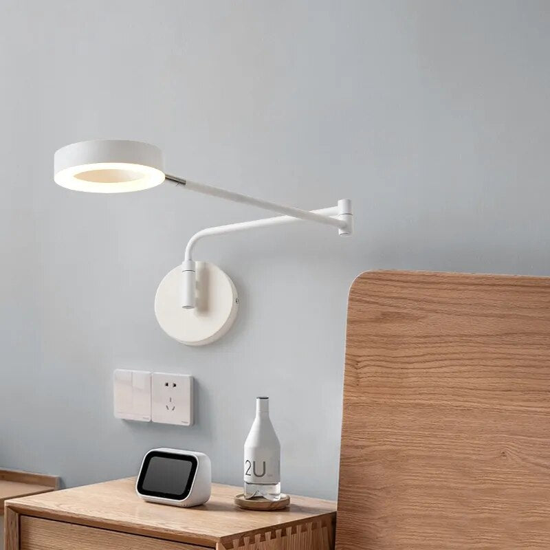 Applique murale à bascule télescopique Led