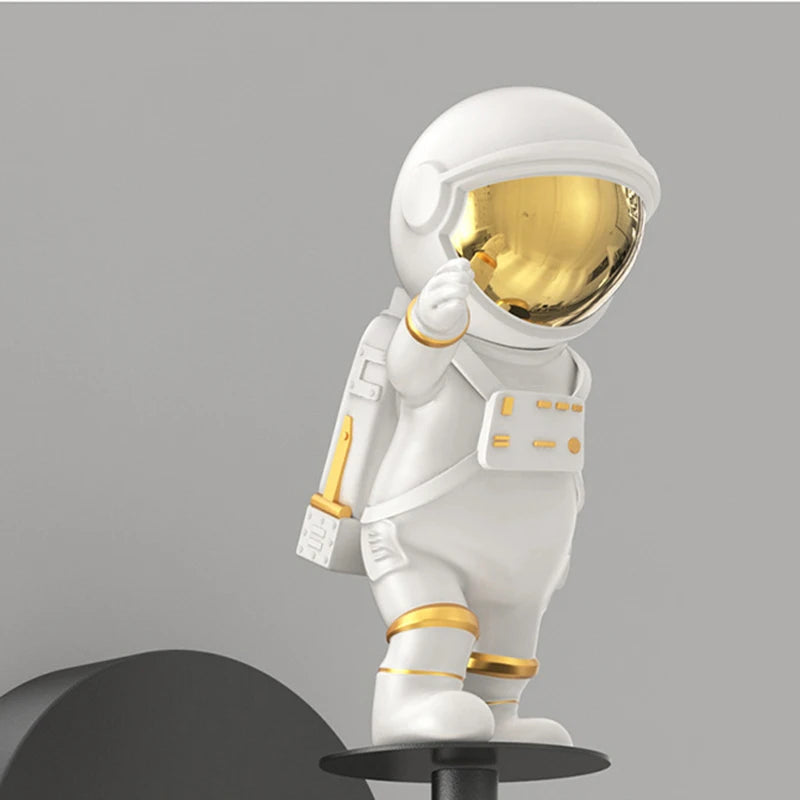 applique murale créatives d'astronaute pour décoration moderne