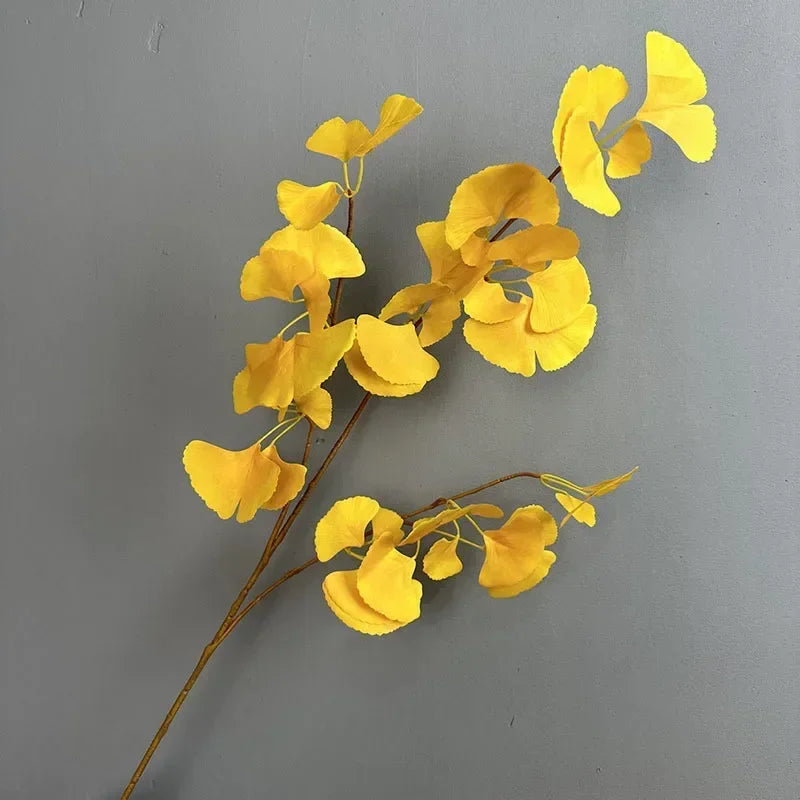 plante décorative ginkgo artificielle à trois fourches pour extérieur