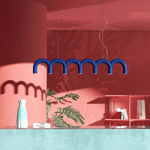 lustre led minimaliste moderne pour tables alimentaires design luminaire