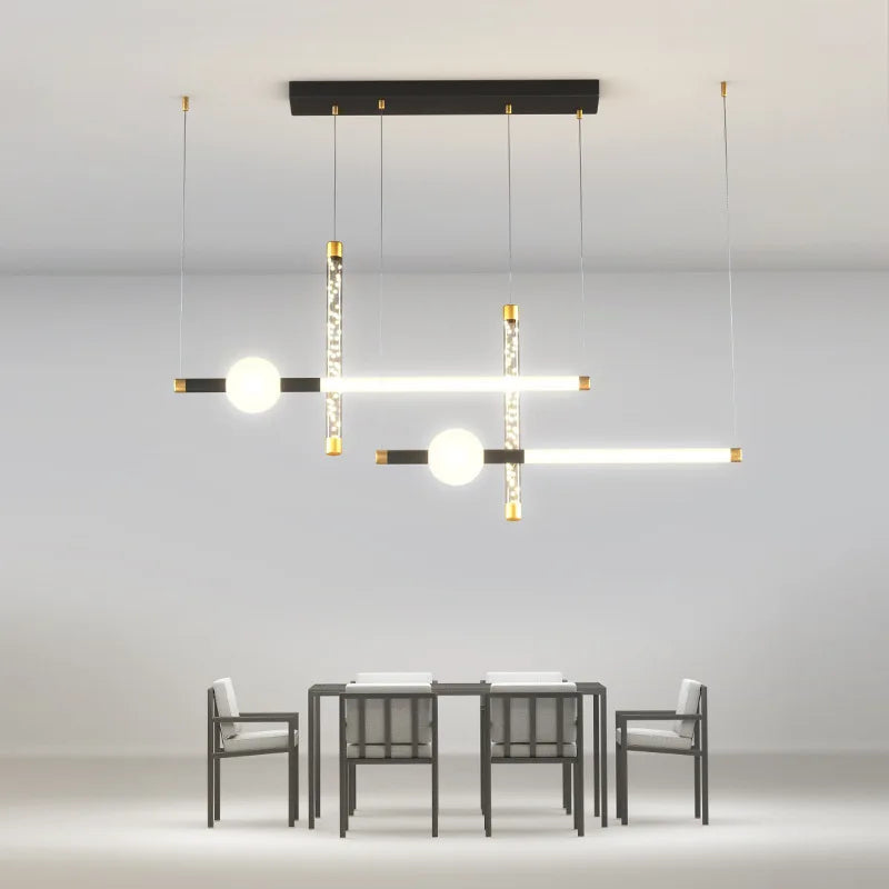 lustre moderne minimaliste design pour intérieur contemporain