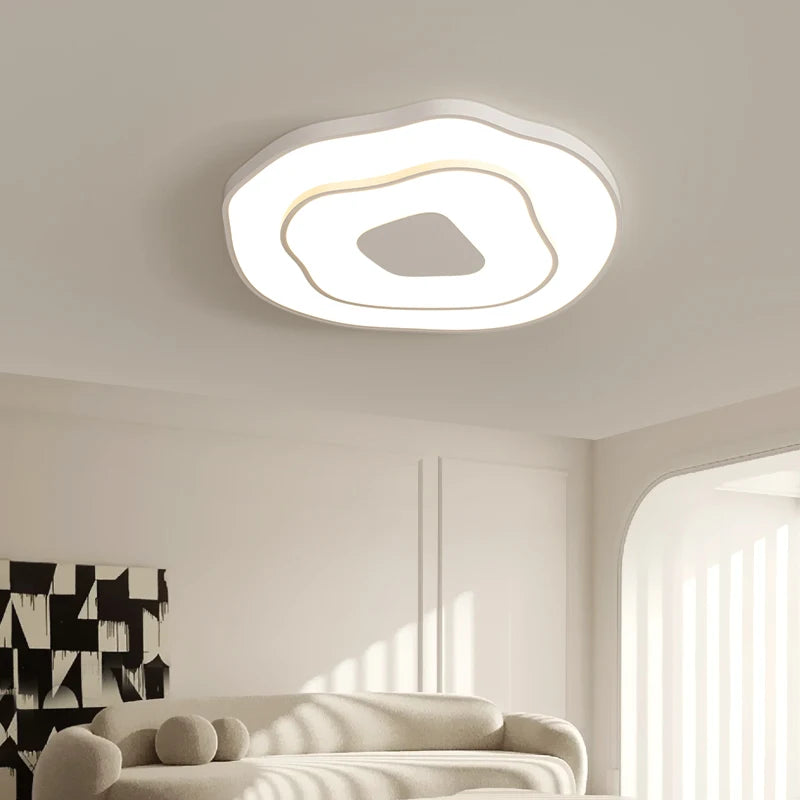 lustre led minimaliste cercle pour éclairage intérieur qiyimei