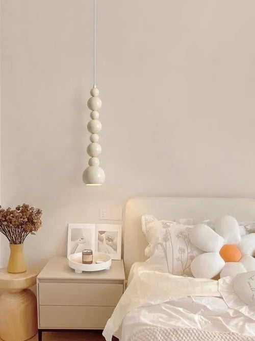 lustre moderne boule de verre décoration artistique luminaire