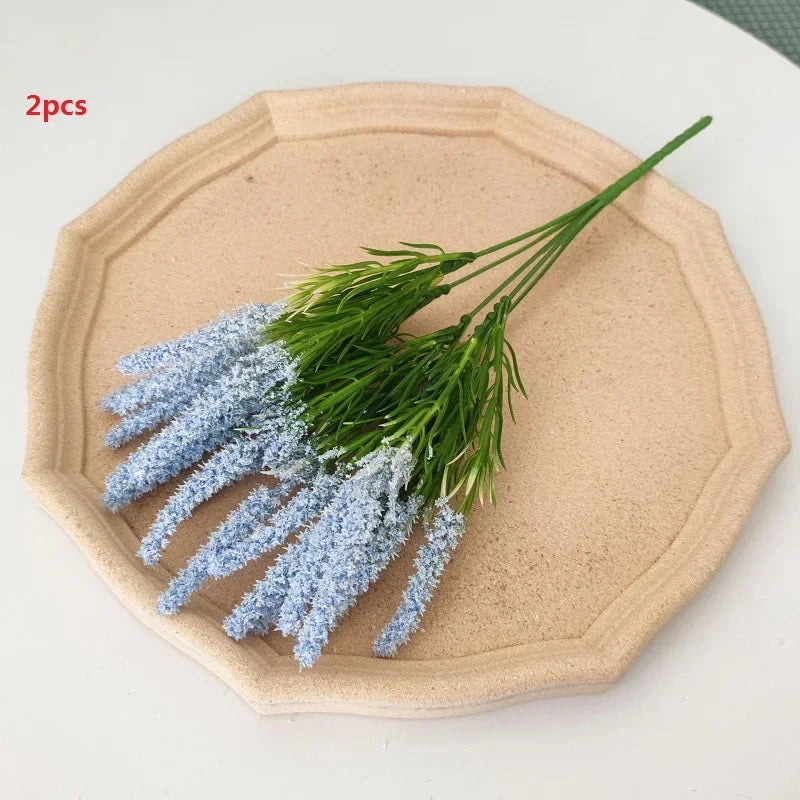 fleurs artificielles en mousse décoration florale pour intérieur et extérieur