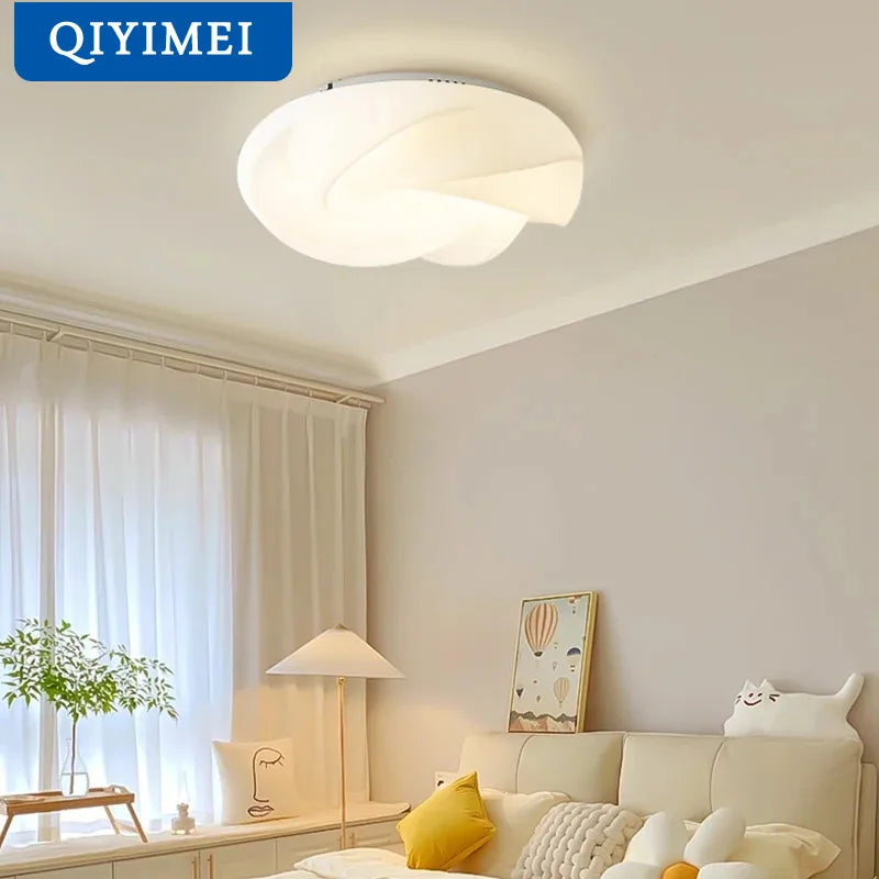 lustre led moderne pour décoration d'intérieur en forme de couronne