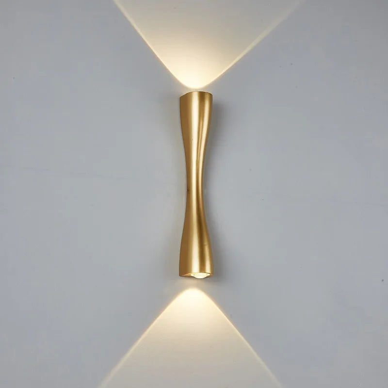 applique murale led minimaliste moderne imperméable idéale intérieur extérieur