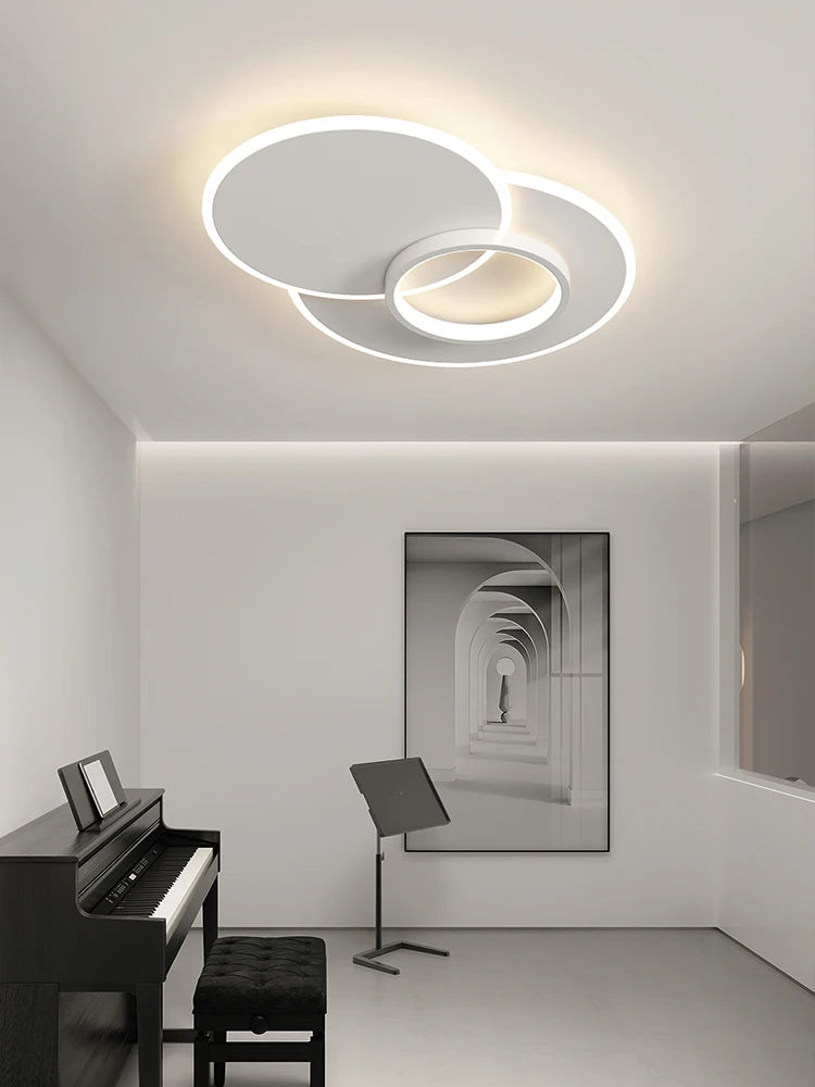 lustre moderne led pour éclairage intérieur et décoration