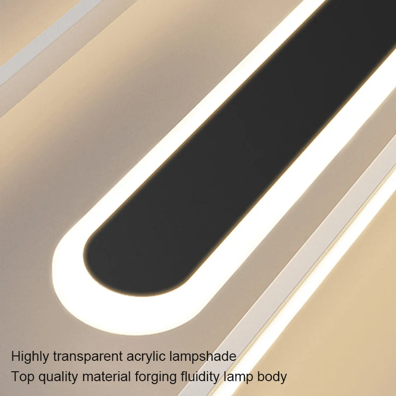 plafonnier LED nordique intérieur déco