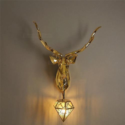 applique murale led en bois de résine moderne décorative