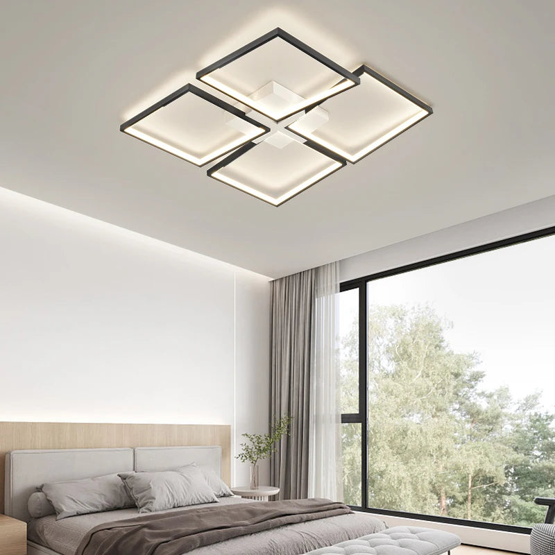 lustre led moderne pour éclairage intérieur et décoration