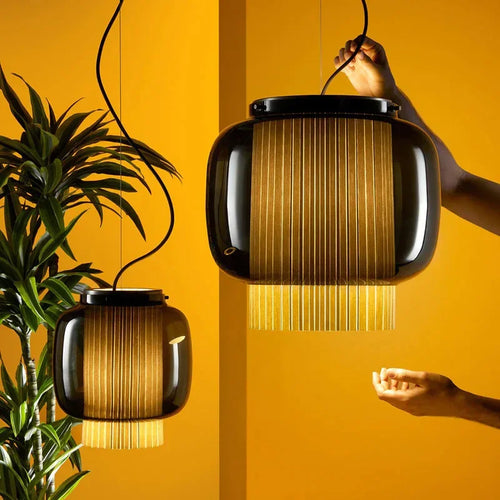 lustre led nordique en verre pour cuisine et bar