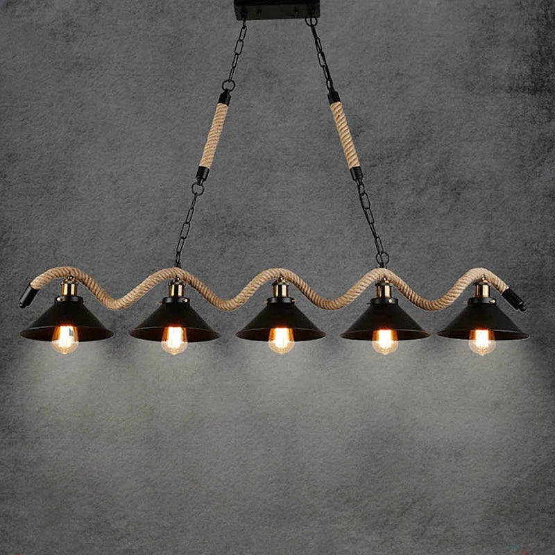 Lustre de Restaurant de Style industriel rétro