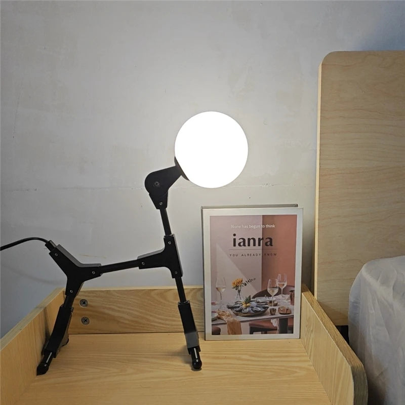 lampadaire moderne en fer design créatif pour décoration nordique