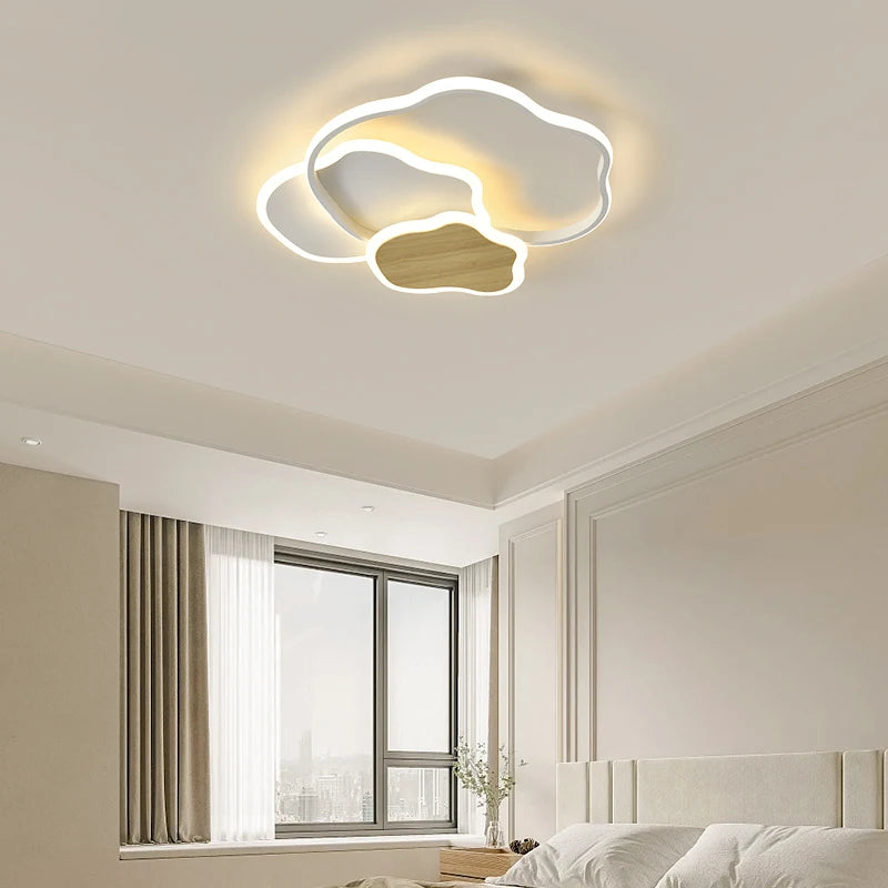 lustre led moderne en acrylique pour éclairage intérieur