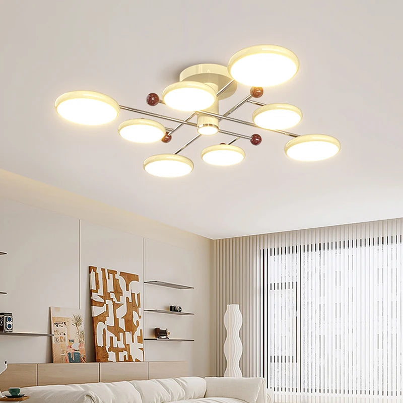 lustre led pour éclairage intérieur et décoration suspendue