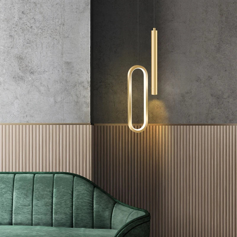 Suspension LED au design nordique moderne décorative