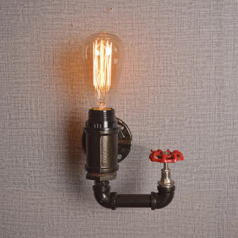 Luminaire industriel vapeur forme robinet