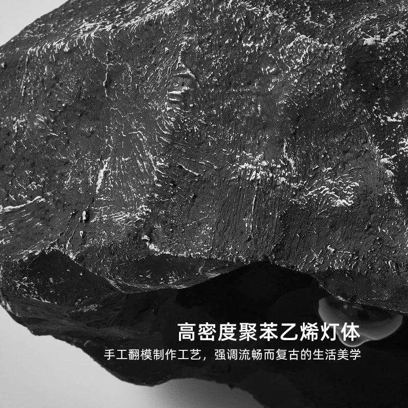 lustre design nordique en micro ciment style japonais fait main