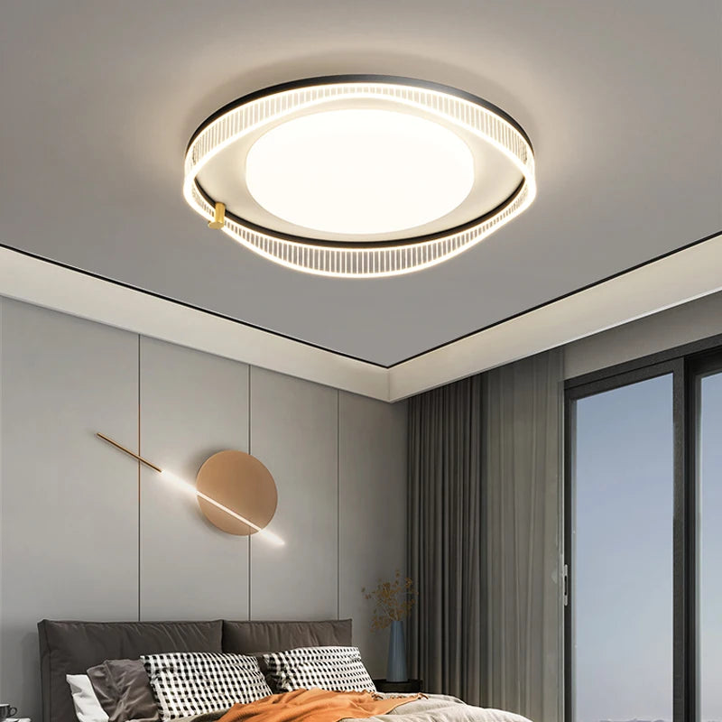 lustre led lumières acryliques pour éclairage intérieur décoratif