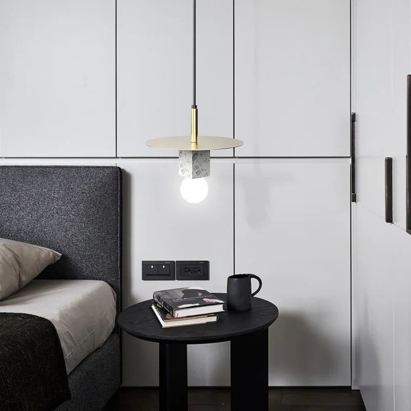 Suspension en marbre de styliste d'art moderne