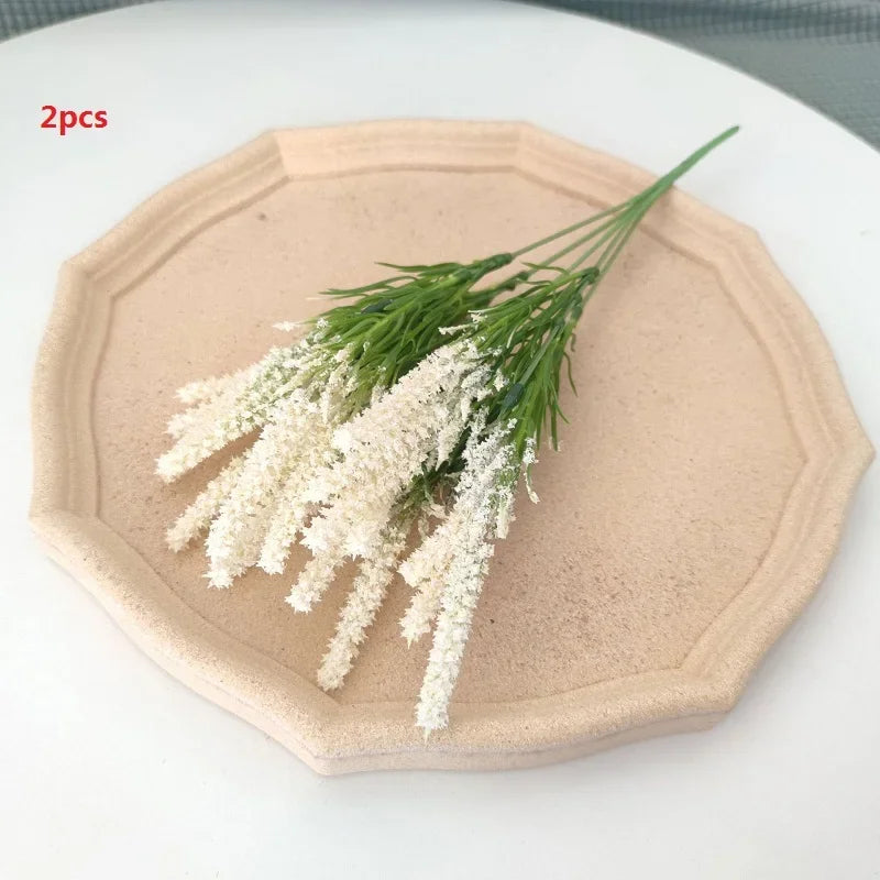 fleurs artificielles en mousse décoration florale pour intérieur et extérieur