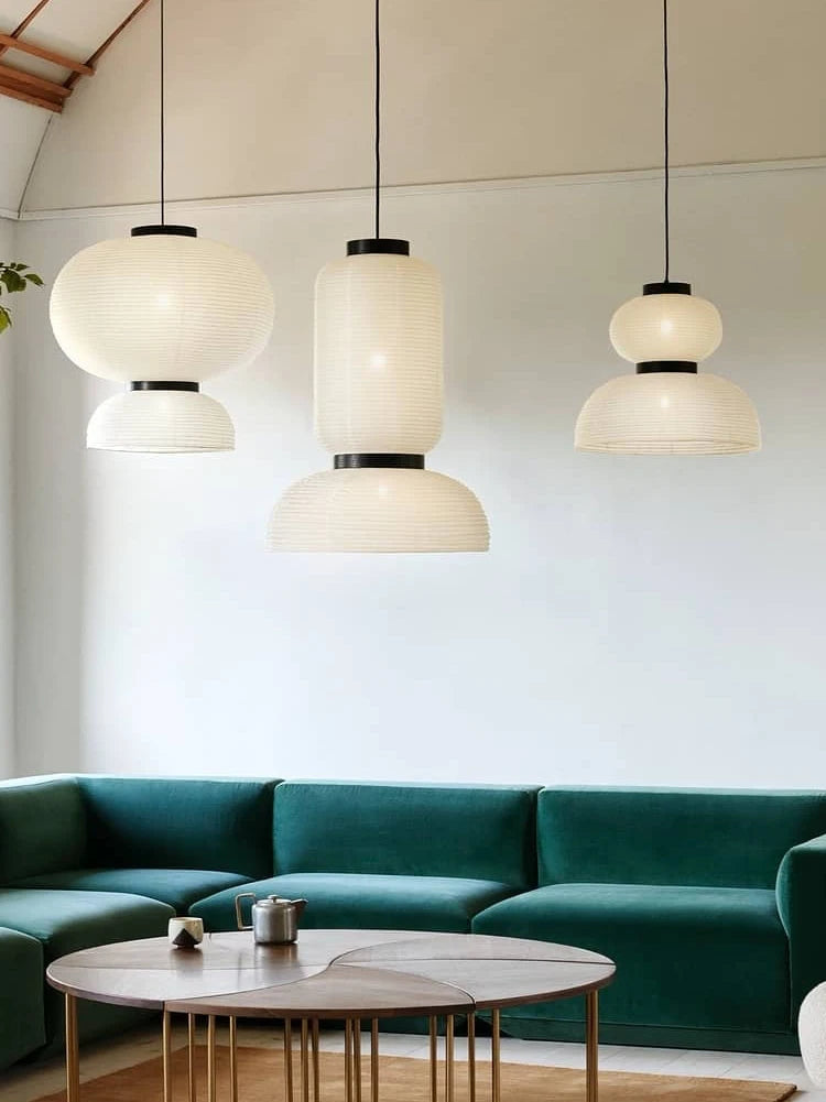 Suspension Nordique Lustre E27 Lustre Pour Salon Décor À La Maison Moderne Tissu De Soie Éclairage Tendu Suspension