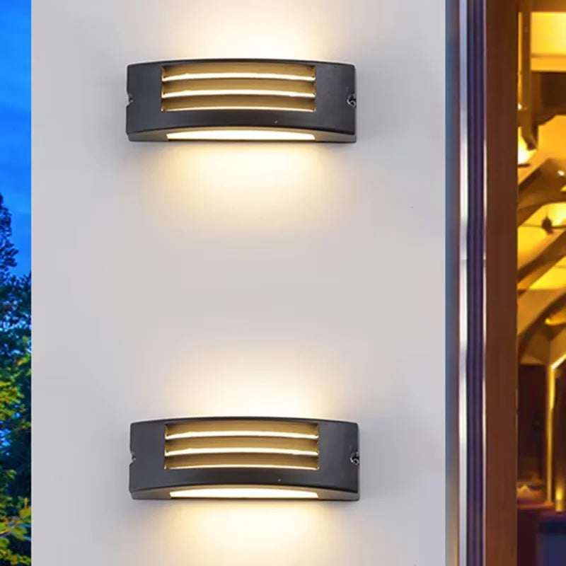 applique murale led moderne étanche pour intérieur et extérieur