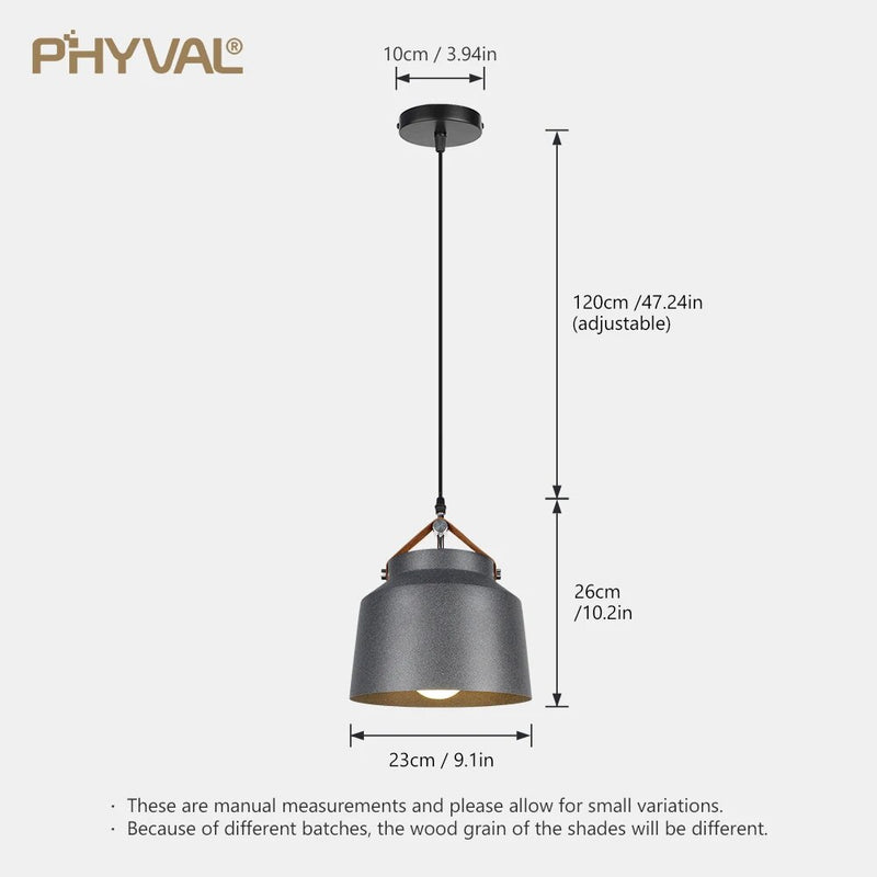 Suspension LED nordique avec hanse