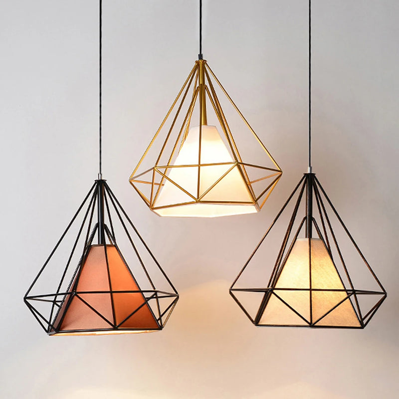 Lustre Métal Rétro Loft Vintage
