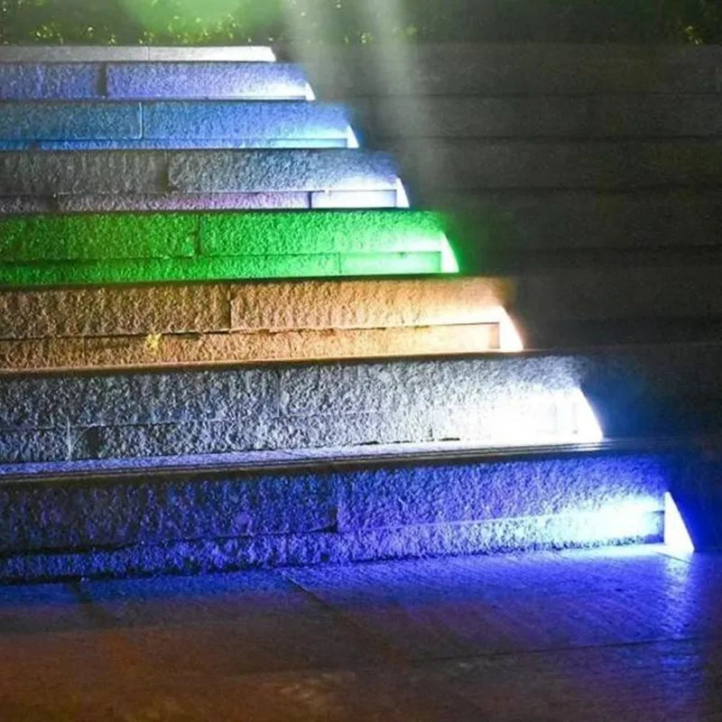 capteur solaire extérieur étanche led pour jardin et escalier