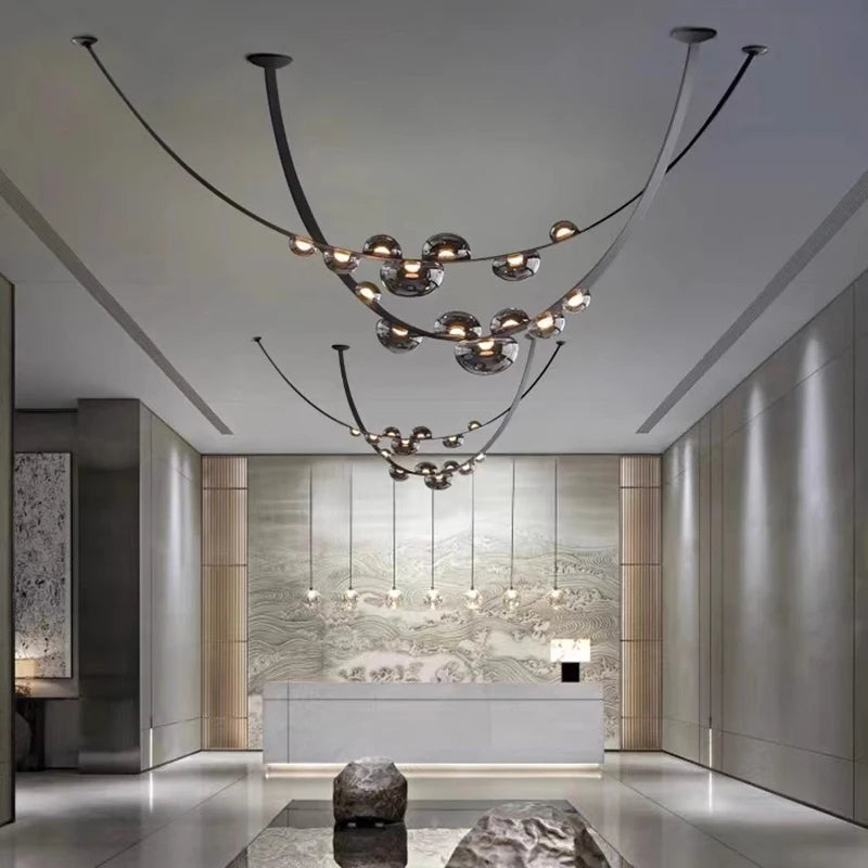 lustre décoration fantaisie éclairage intérieur lampes suspendues