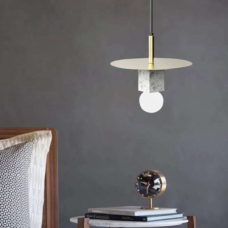 Suspension en marbre de styliste d'art moderne