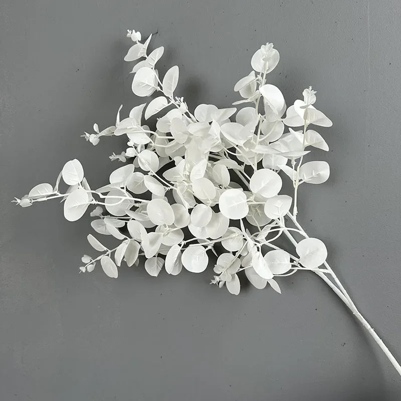 lot de 2 feuilles artificielles en soie pour décoration florale