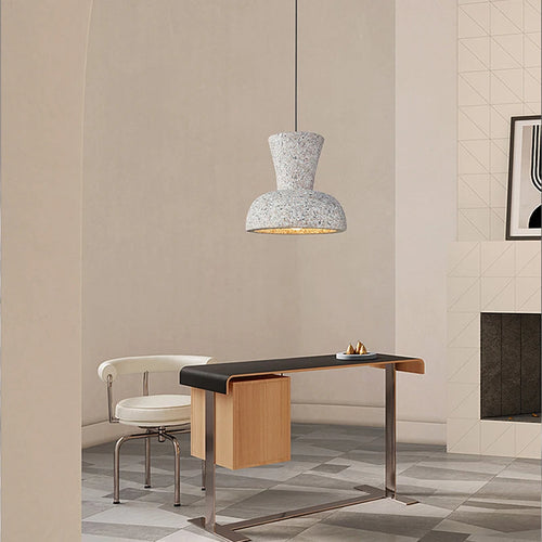 lustre led nordique wabi sabi pour bar et décoration maison