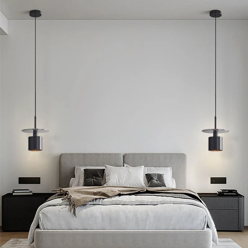 suspension LED en laiton avec cordon réglable pour magasin