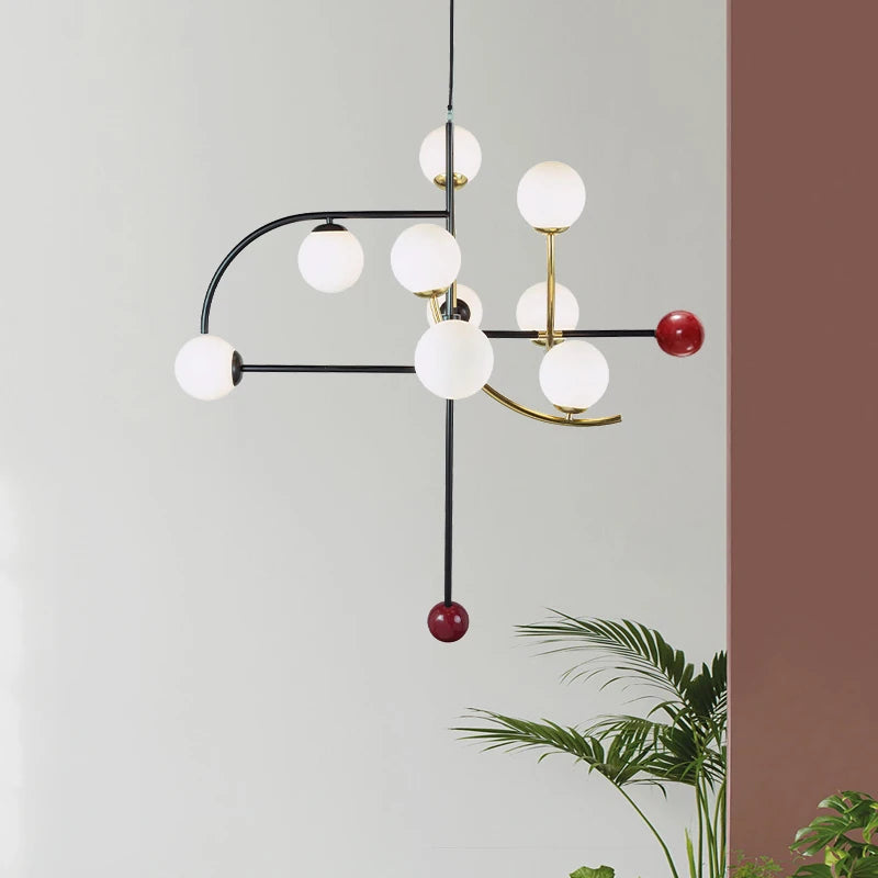 lustre postmoderne personnalisé pour décoration moderne intérieure